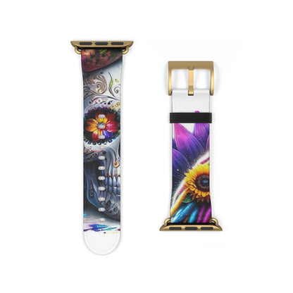 Skull Bloom - Watch Band