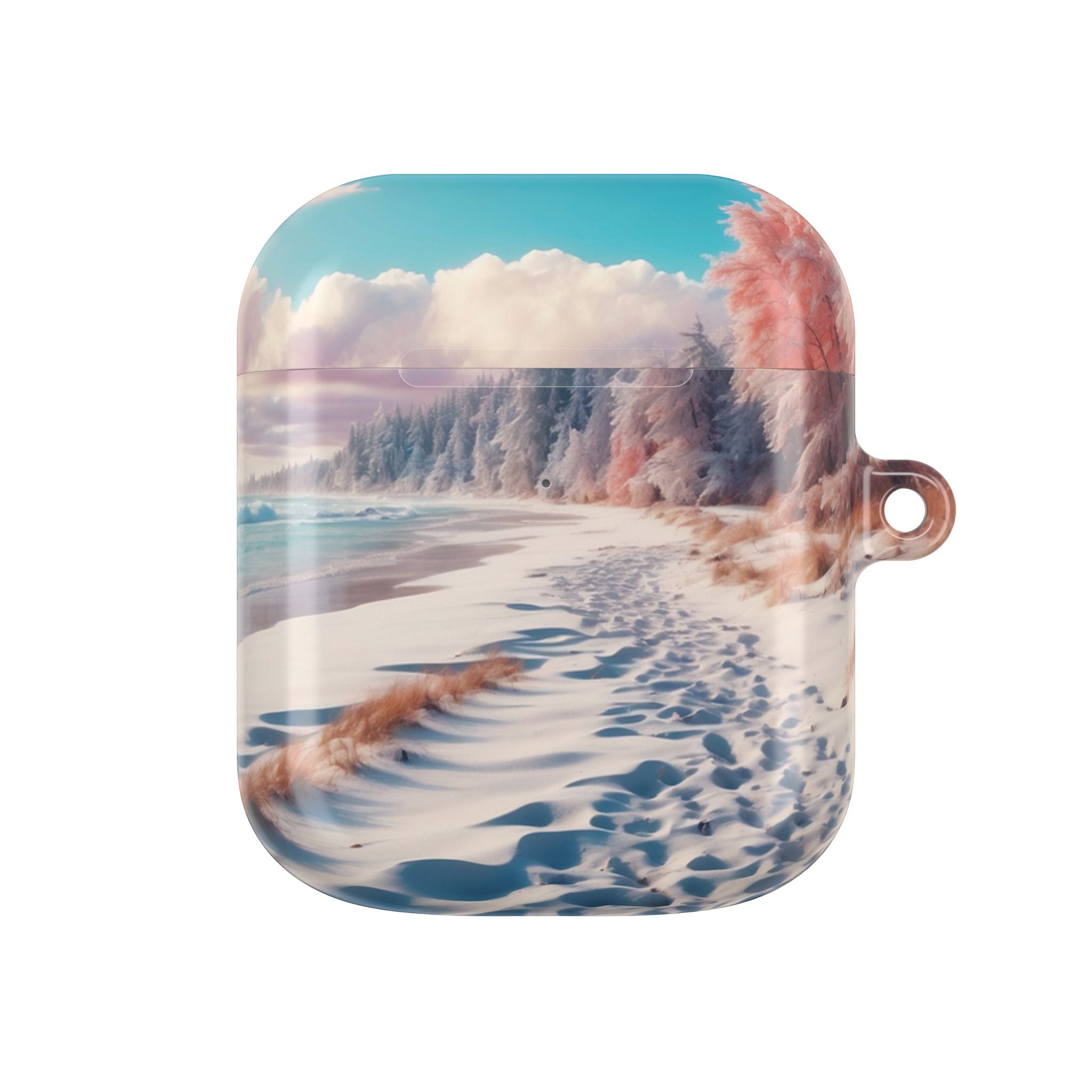 Snowy Footprints - AirPods Case