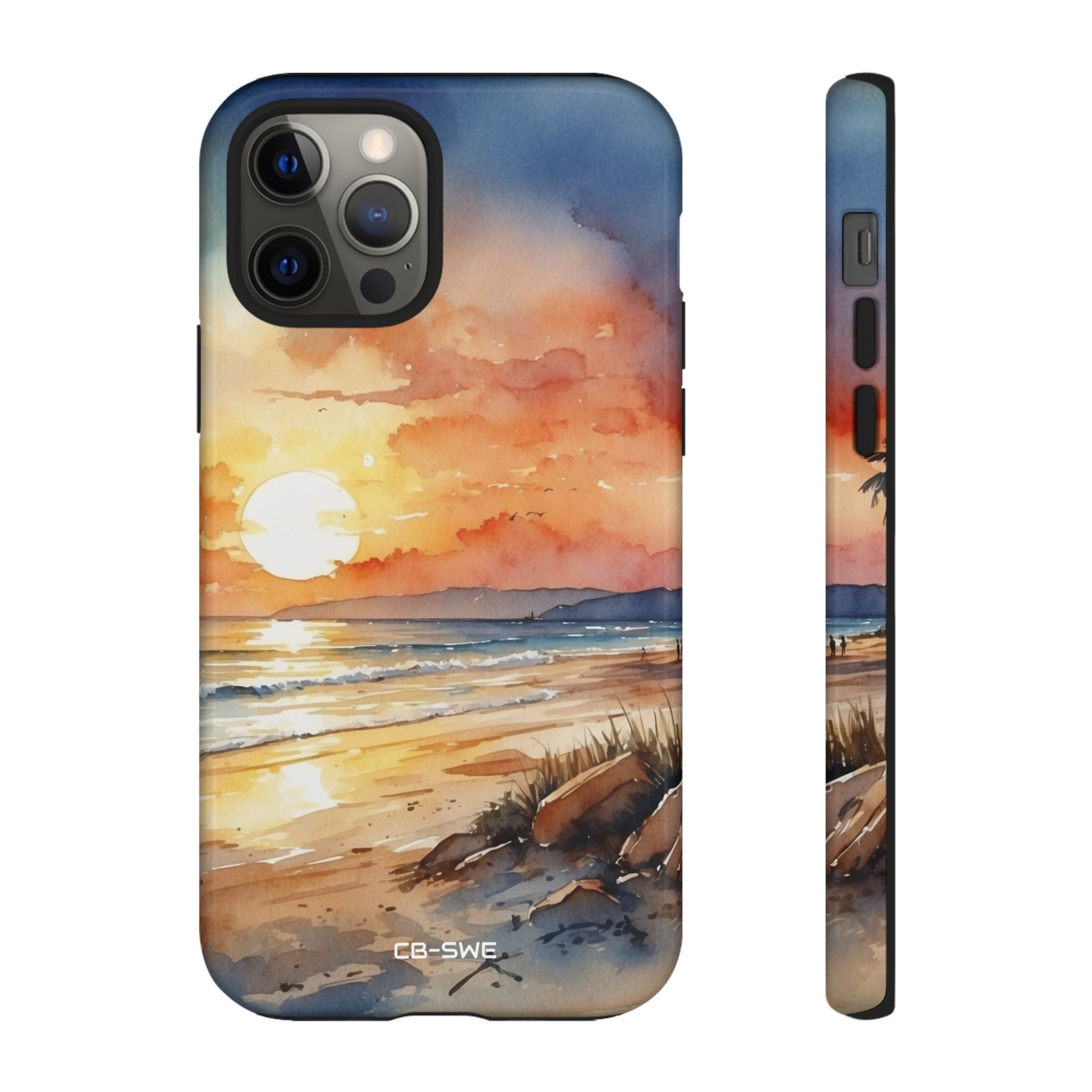 Sunset Dances Over - iPhone Case