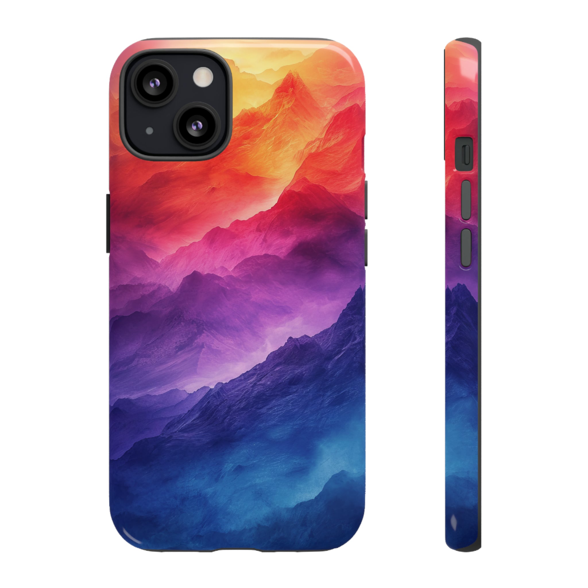 Mountain Ombre Quartet - Protective Phone Case