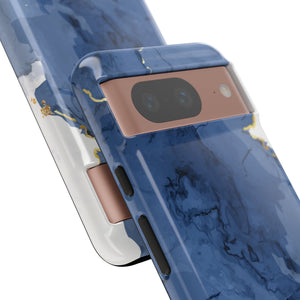 Timeless Blue Watercolor - Protective Phone Case