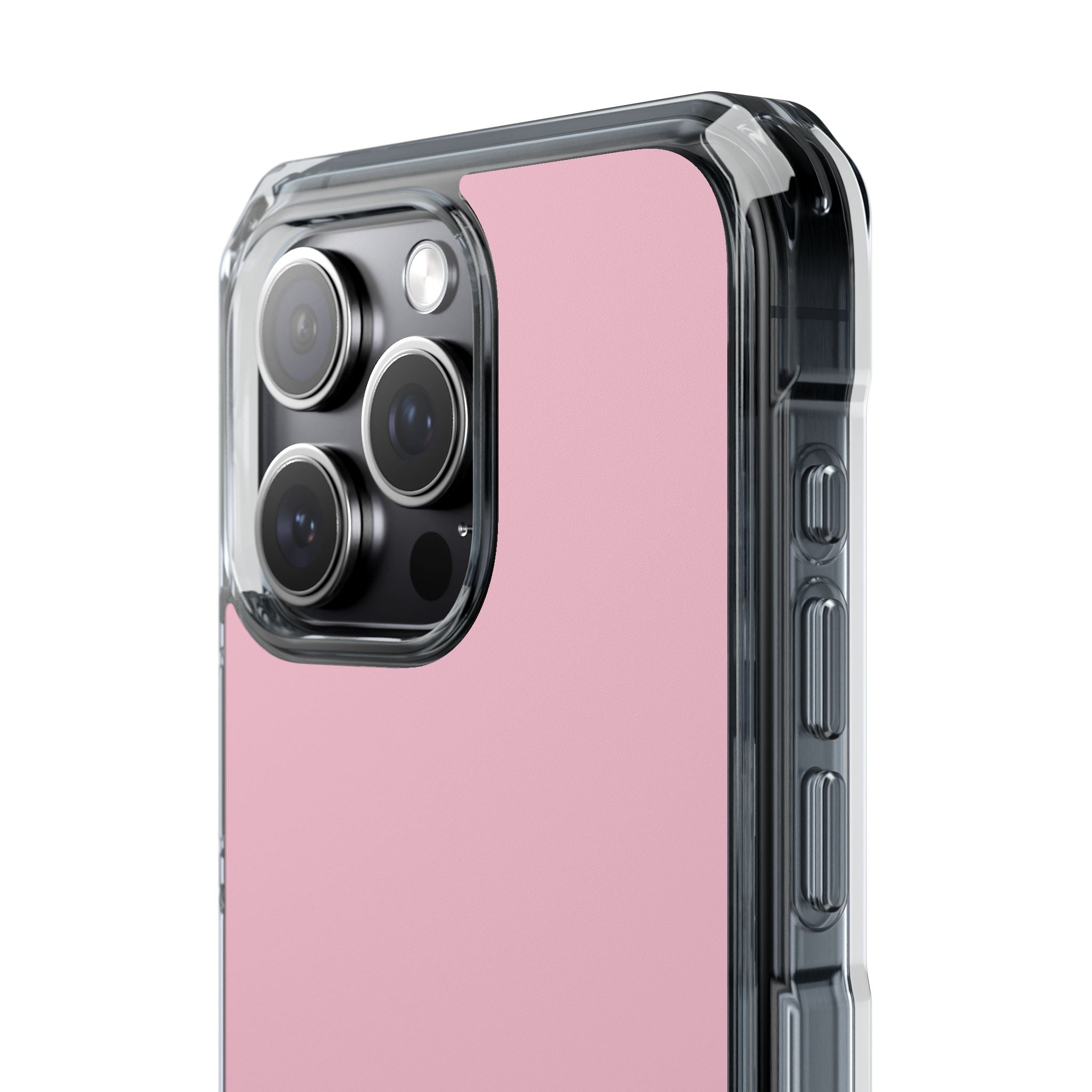 Orchid Pink - Clear Impact Case for iPhone