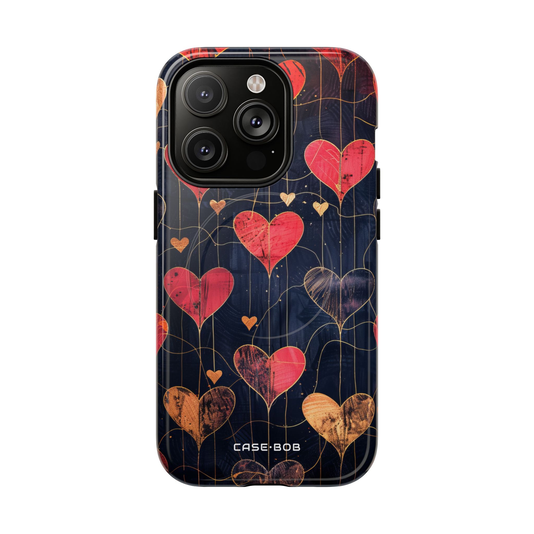 Golden Hearts Network iPhone 14 Pro Case - Tough+