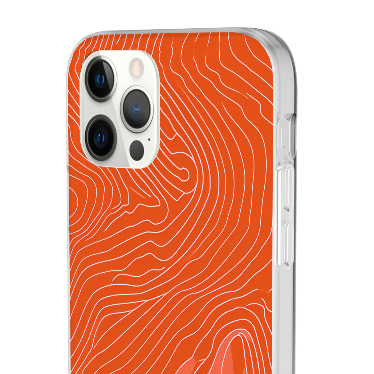 Pantone Tangerine  | Phone Case for iPhone (Flexible Case)