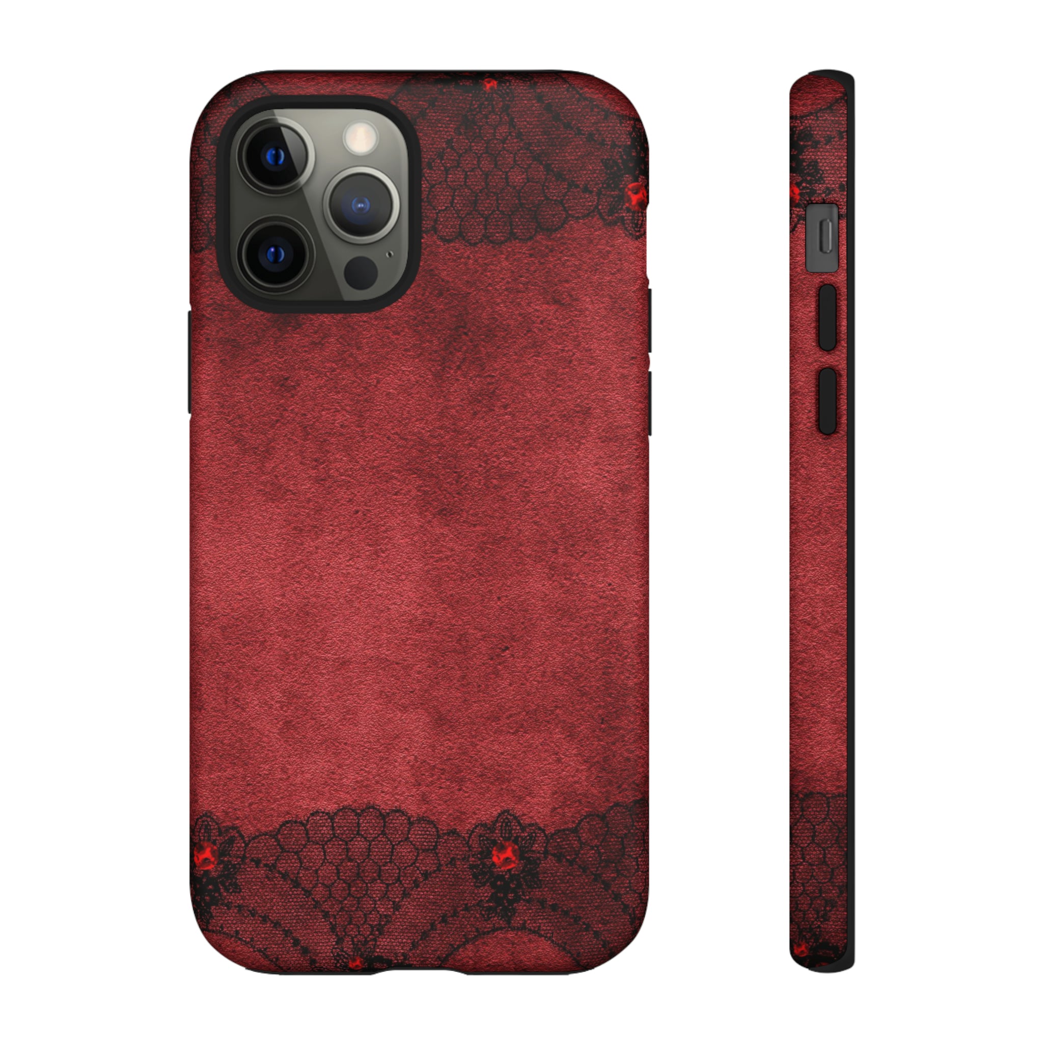 Flutterse Gothic Flower - Protective Phone Case