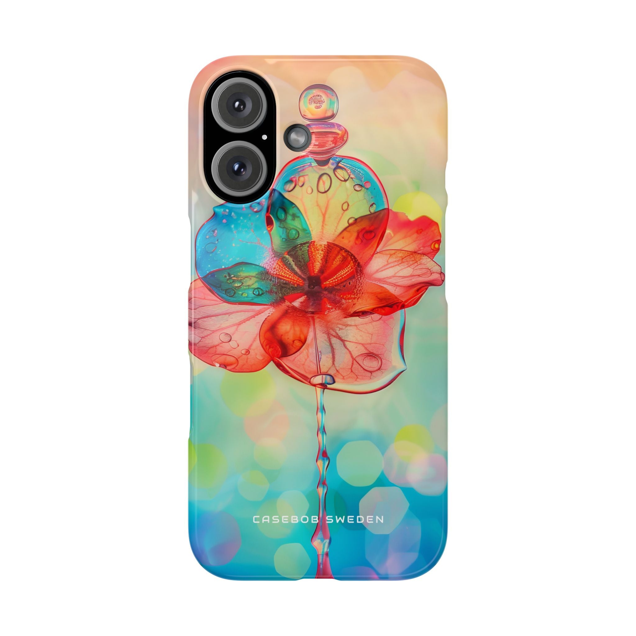 Ethereal Glass Flower iPhone 16 - Slim Phone Case