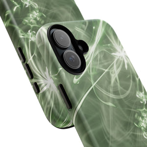 Ethereal Green Flow Art - for iPhone 16