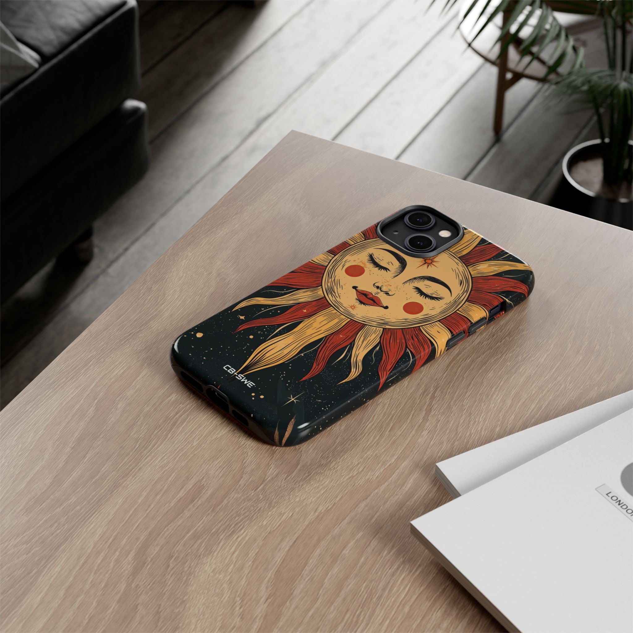 Sunshine Embraces Stars - iPhone Case