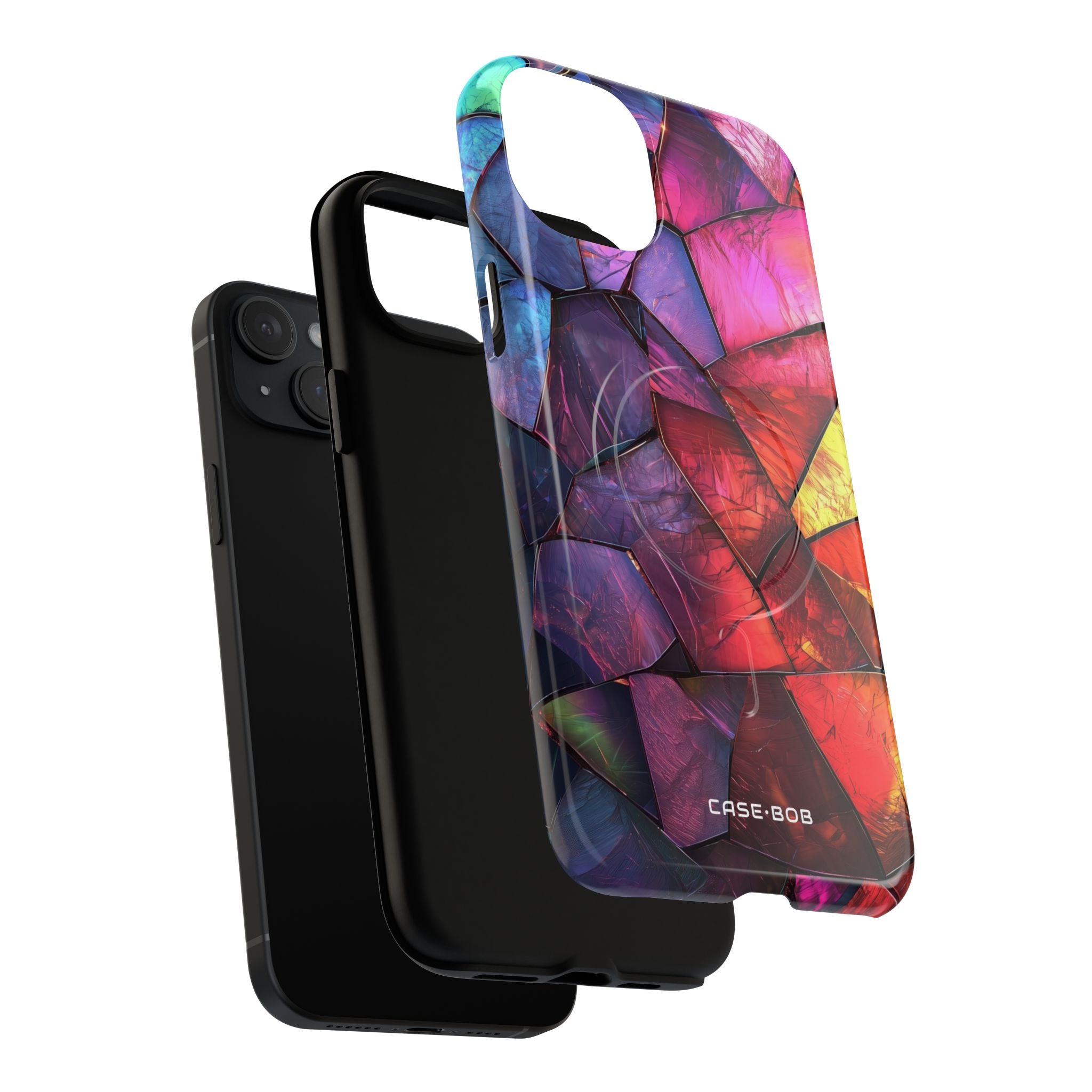 Cracked Prism iPhone 15 Plus Case - Tough+
