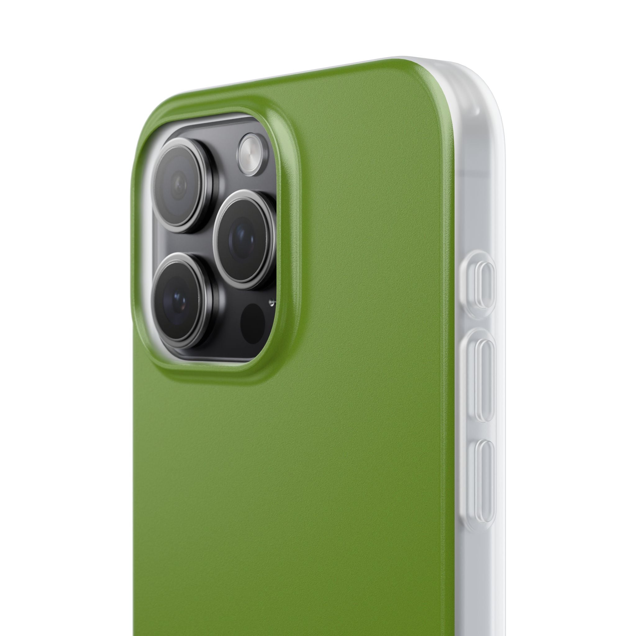 Olive Drab iPhone 15 - Flexi Phone Case