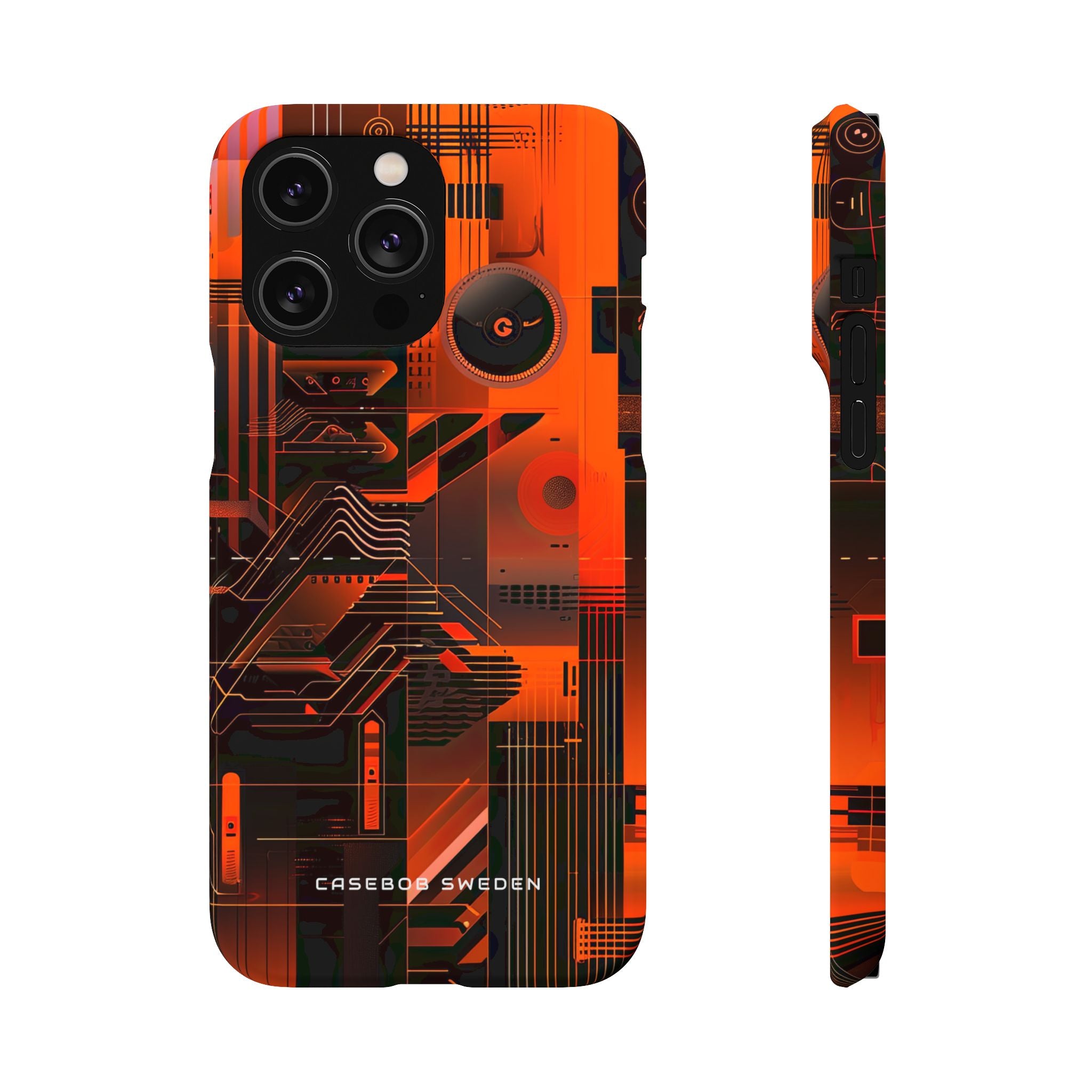 Gradient Circuitburst iPhone 14 - Slim Phone Case