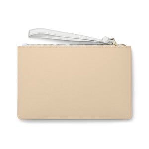 Bisque Color Clutch Bag