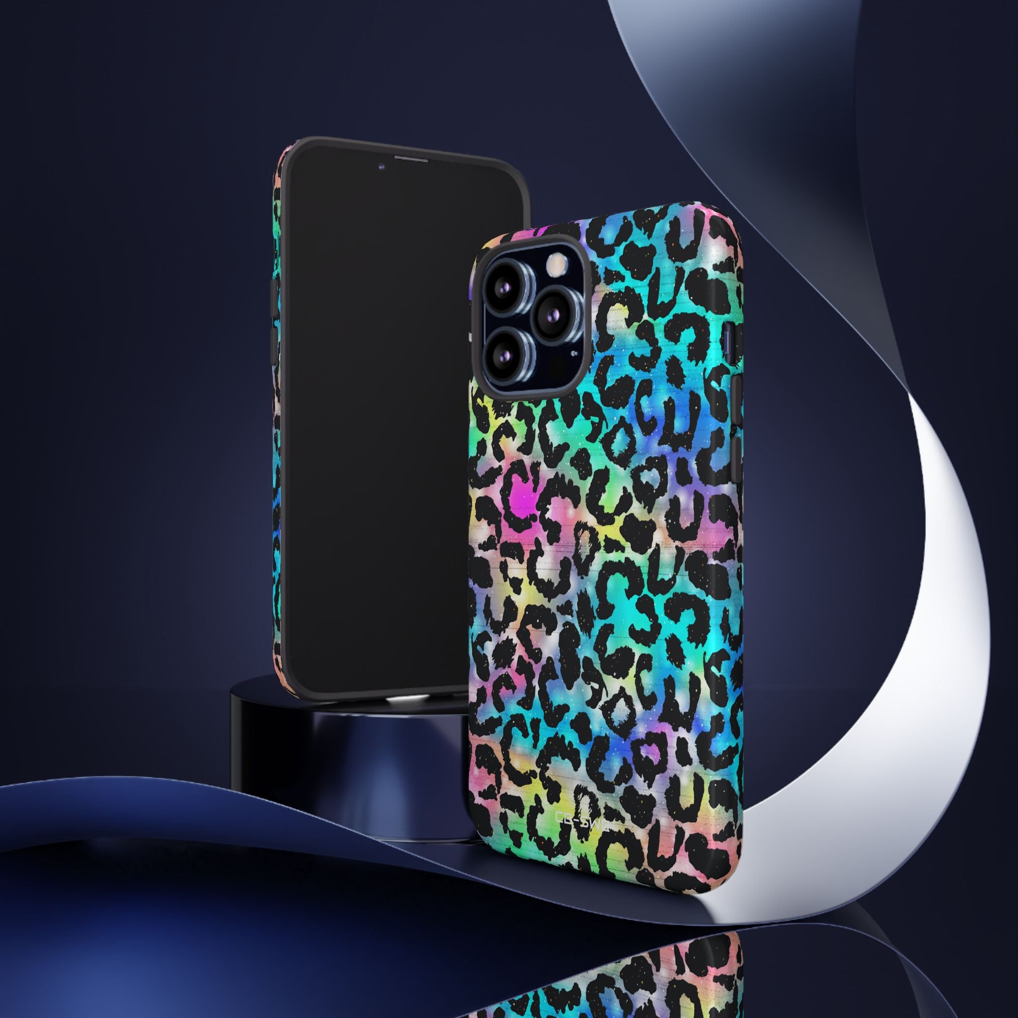 Galaxy Leopard Fantasy - iPhone Case