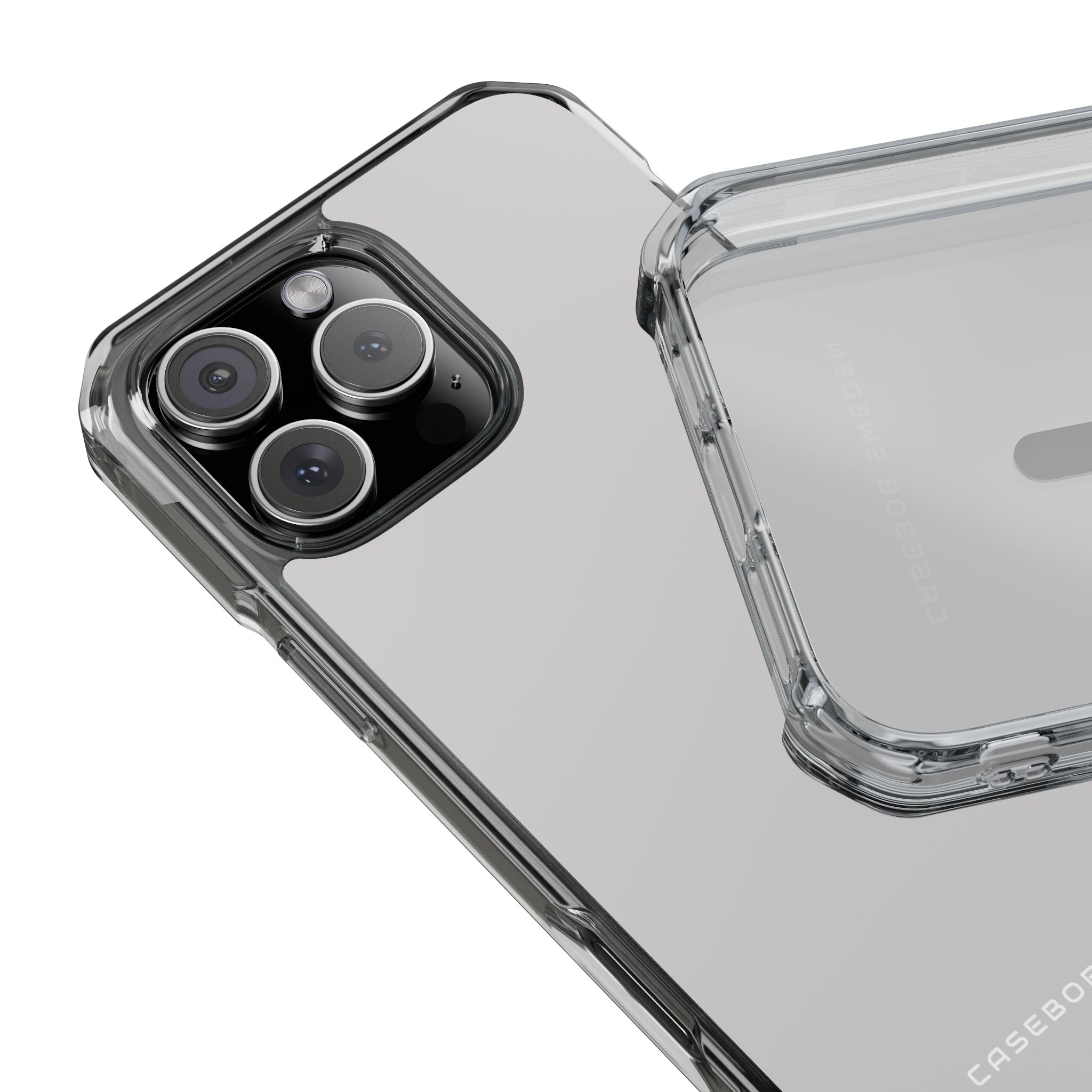 Light Gray iPhone 16 - Clear Impact Phone Case