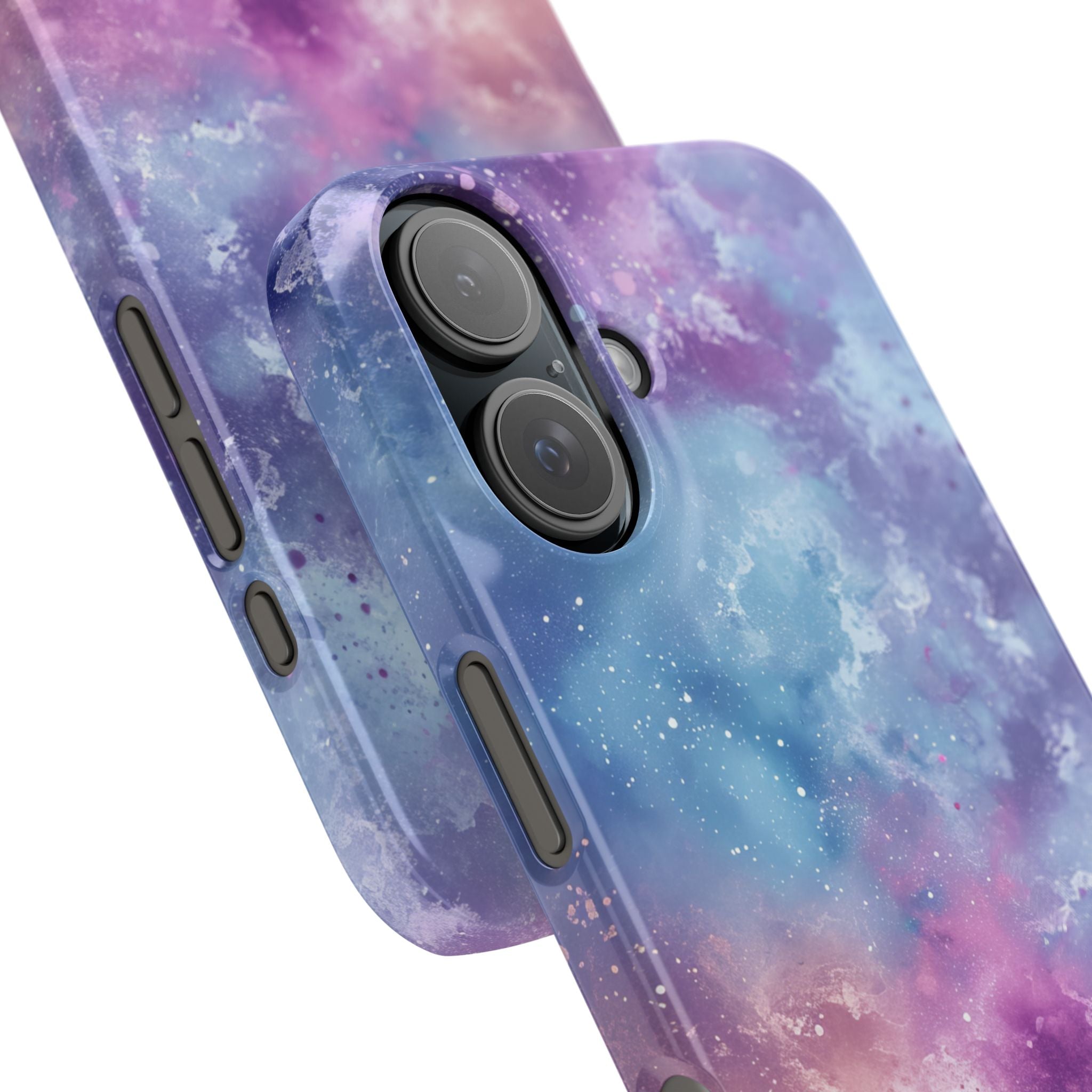 Cosmic Nebula Swirls - Slim iPhone 16 Phone Case