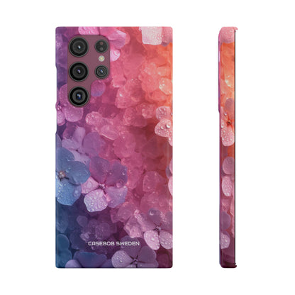 Floral Chill Blooms - Slim Samsung S22 Phone Case