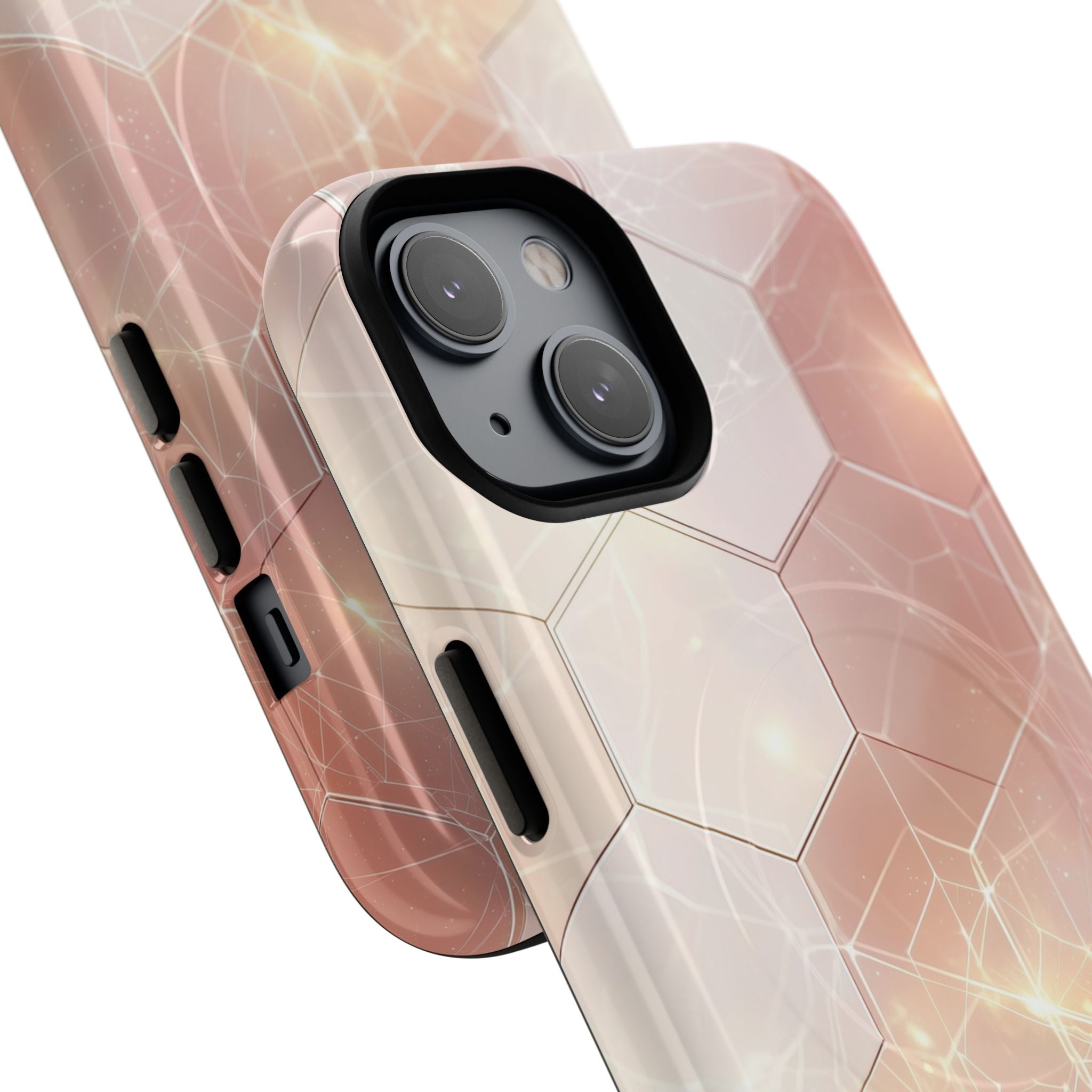 Honeycomb Glow iPhone 14 Case - Tough+