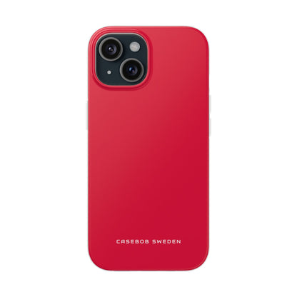 Crimson iPhone 15 - Flexi Phone Case