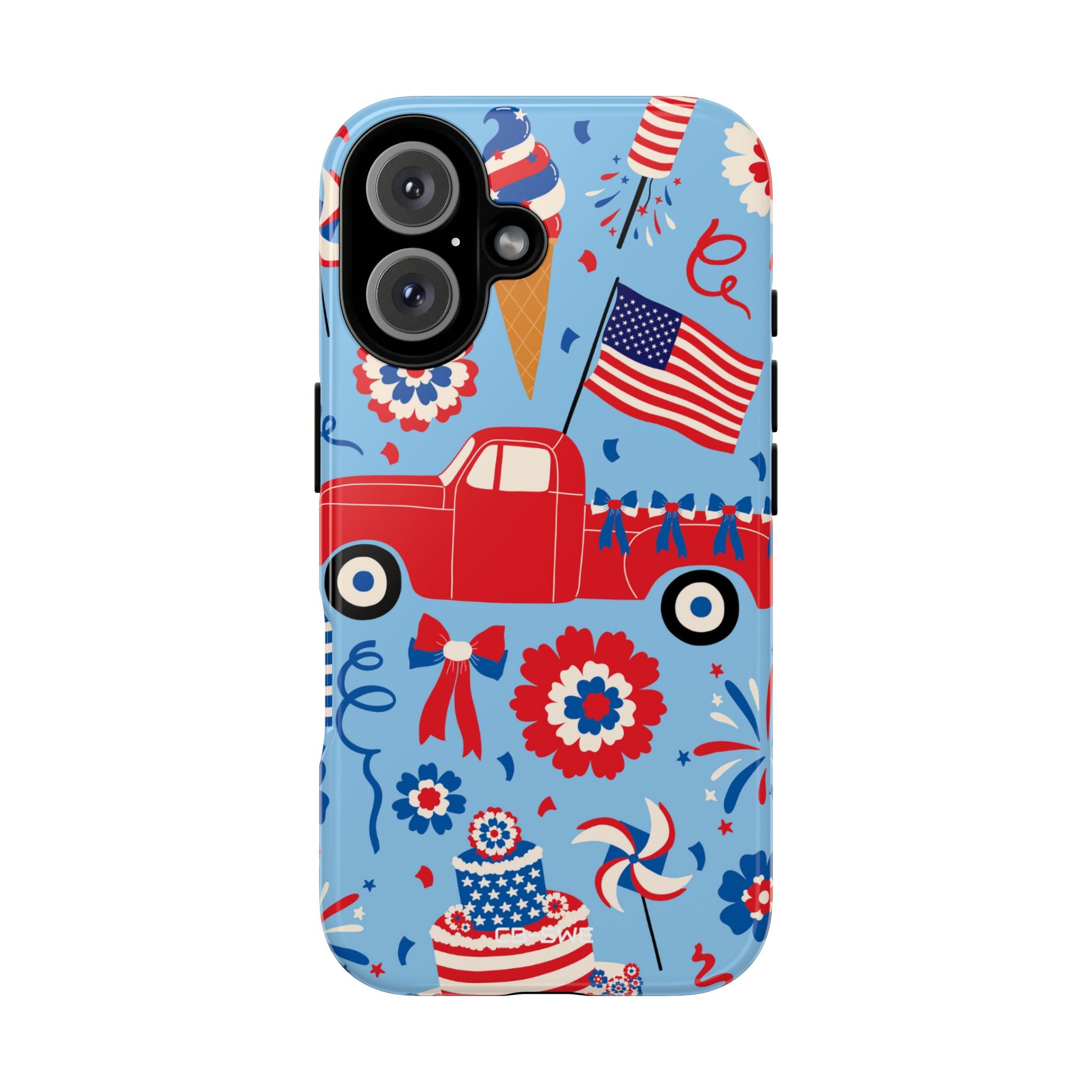 Celebration Fireworks Burst - iPhone Case