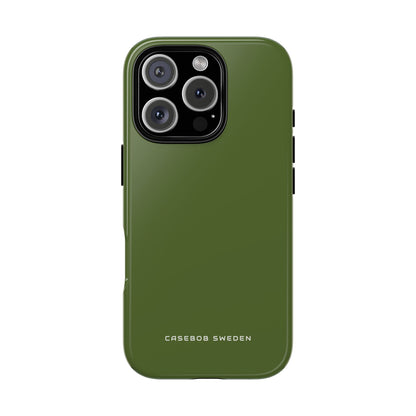 Dark Olive Green iPhone 16 - Tough Phone Case