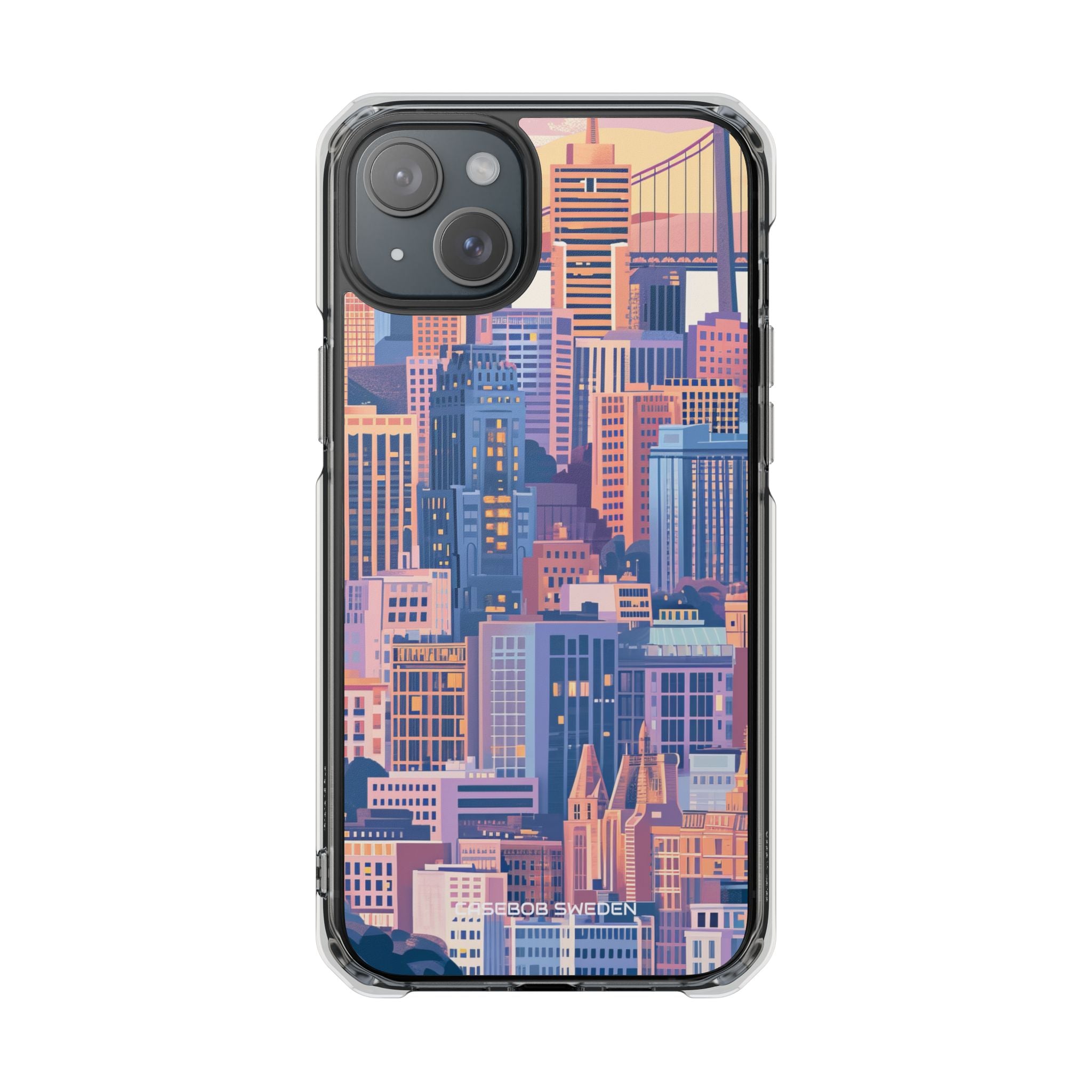 Urban Energy - Clear Impact iPhone 15 Phone Case