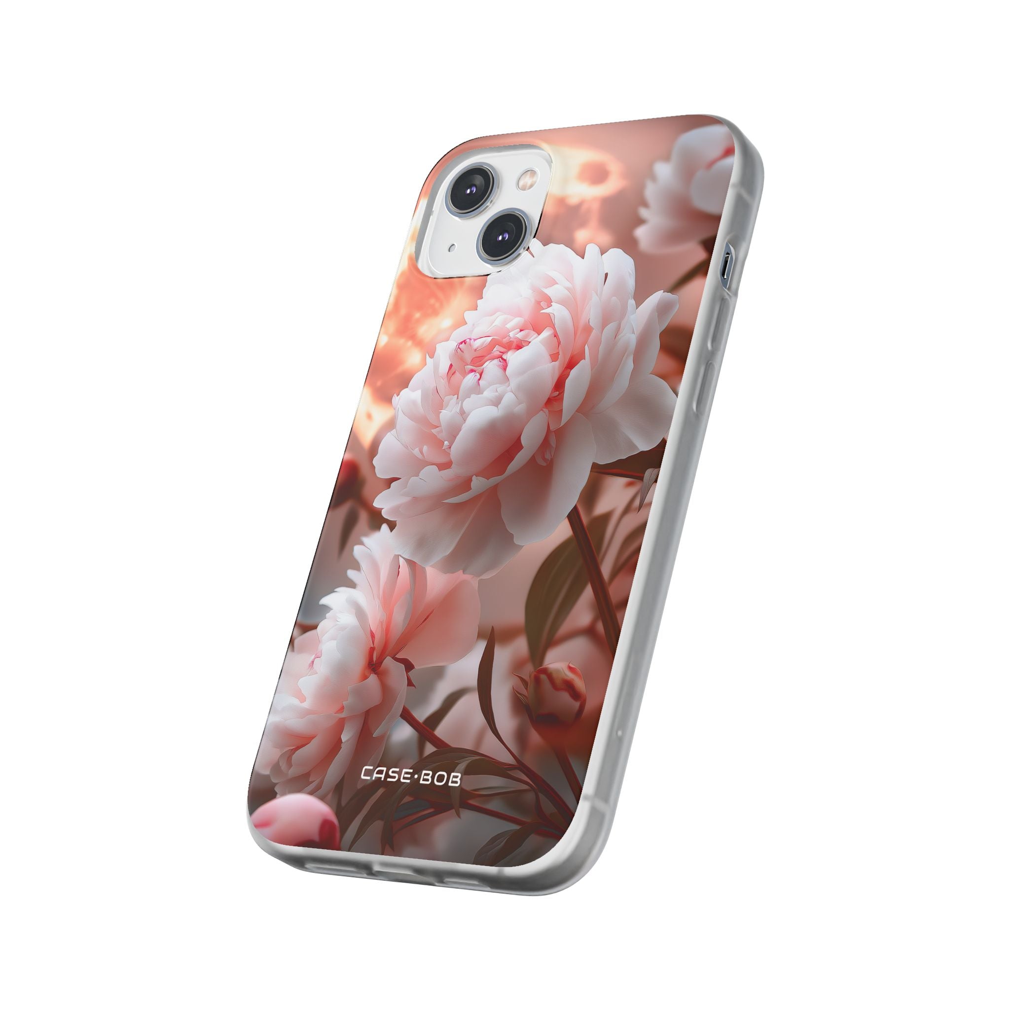 Peony Moonlight iPhone 14 Plus Case - Soft