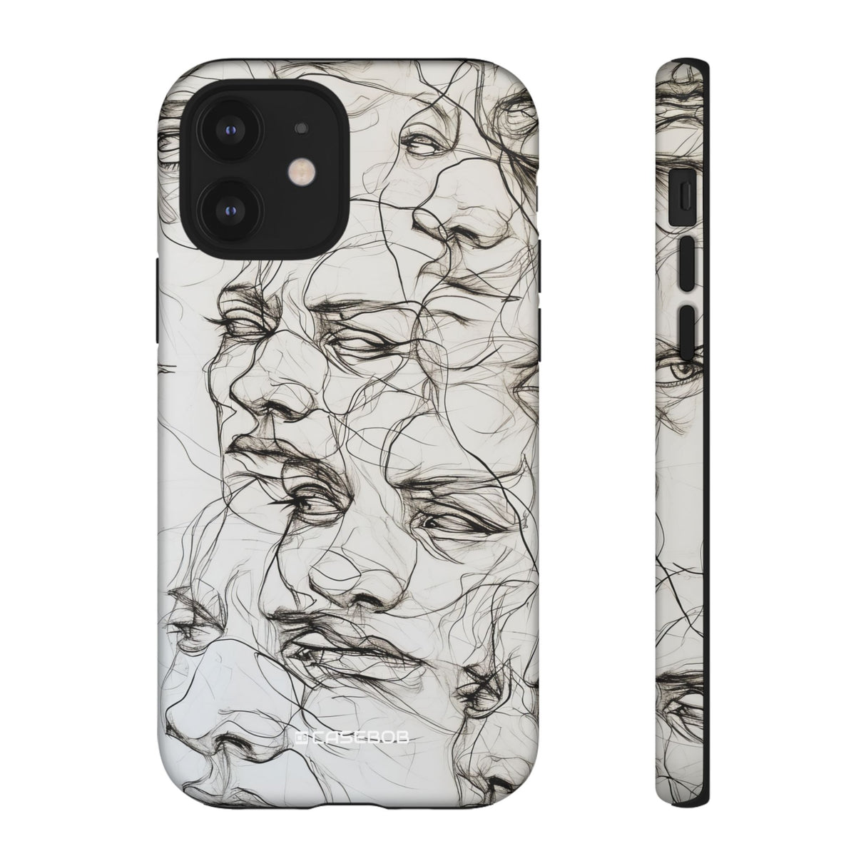 Ethereal Faces | Protective Phone Case for iPhone