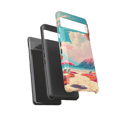 Vibrant Umbrellas Stand - Google Pixel Case