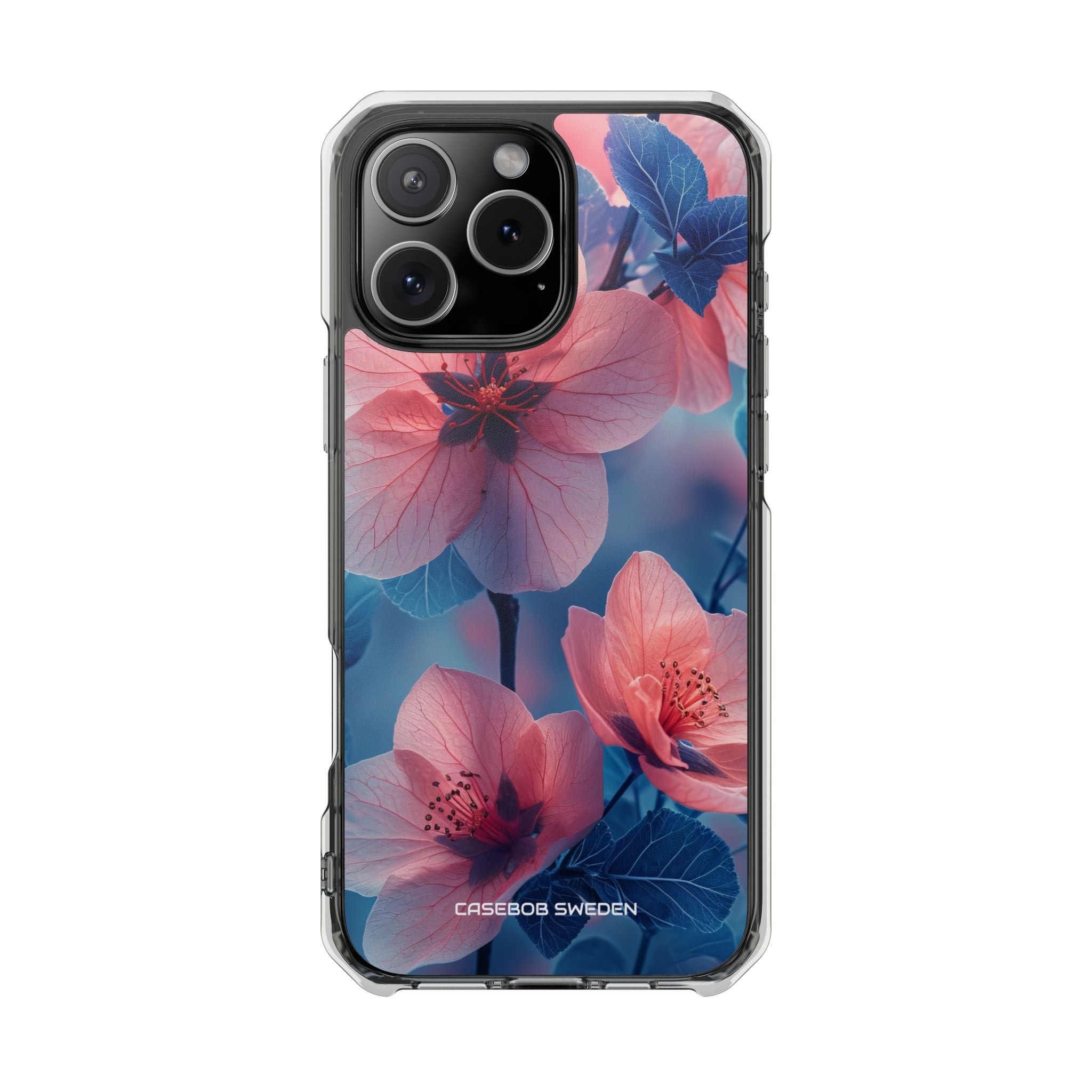 Blossom Serenity - Clear Impact iPhone 16 Phone Case