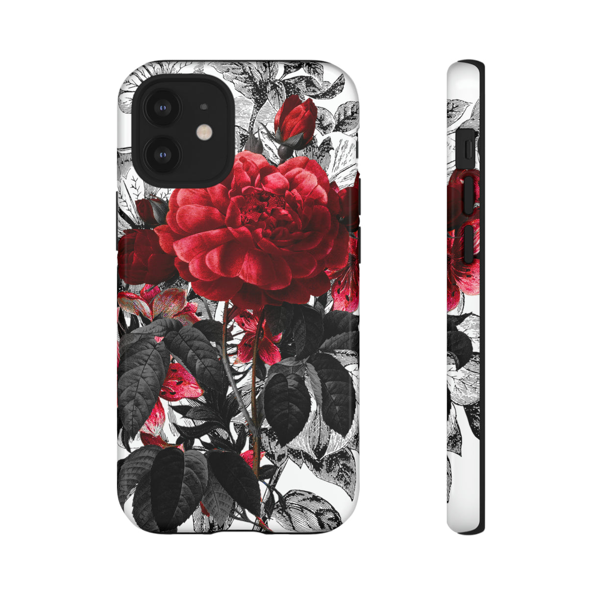 Grunicked Gothic Flower - Protective Phone Case