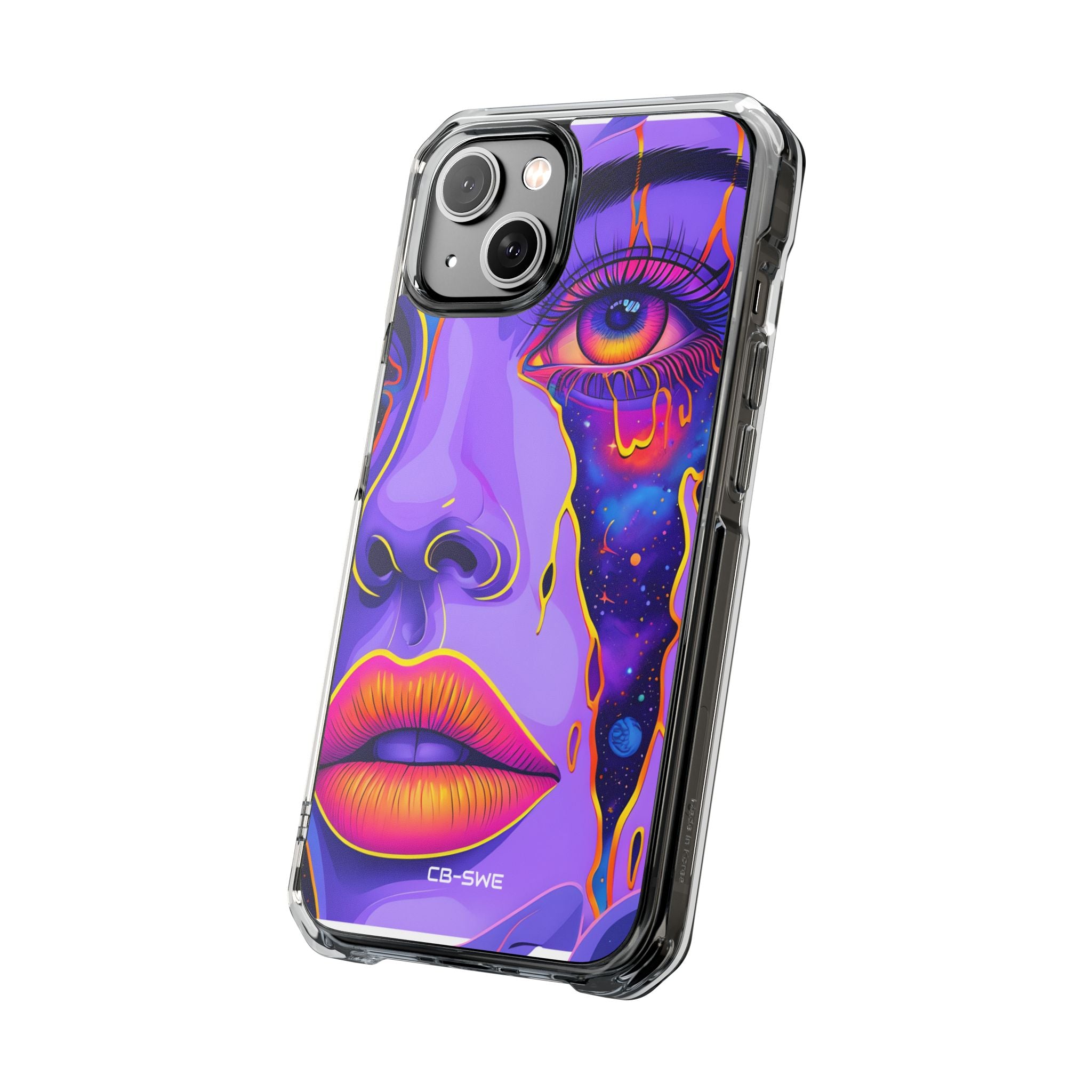 Cosmic Dreamscape Eye iPhone Case - Impact