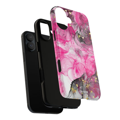 Vibrant Pink Swirls - iPhone Case
