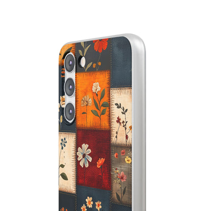 Patchwork Blooms Samsung S23 Plus Case - Soft