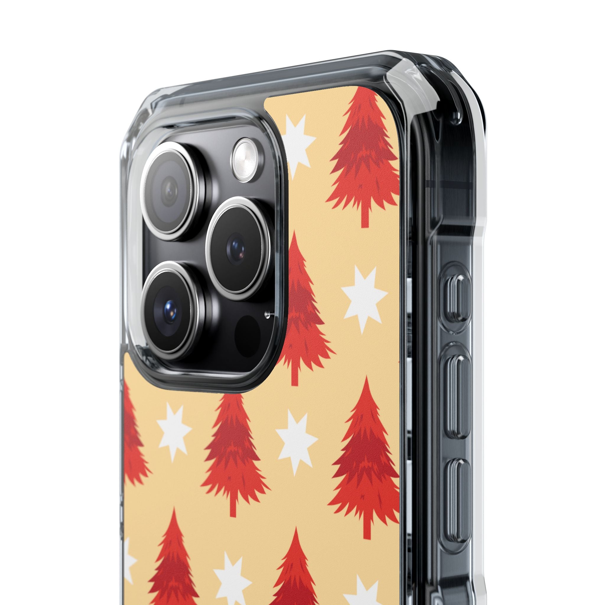 Red Trees Shine iPhone Case - Impact