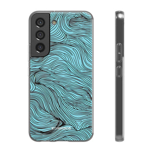 Wavy Serenity | Flexible Phone Case for Samsung Galaxy