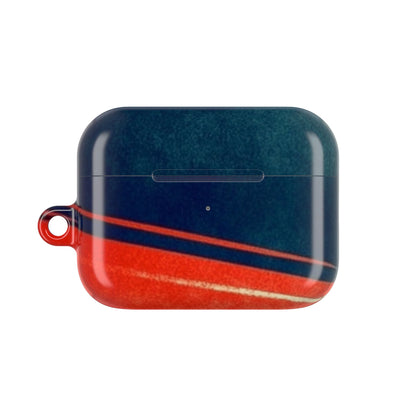 Navy Streak - AirPods Case
