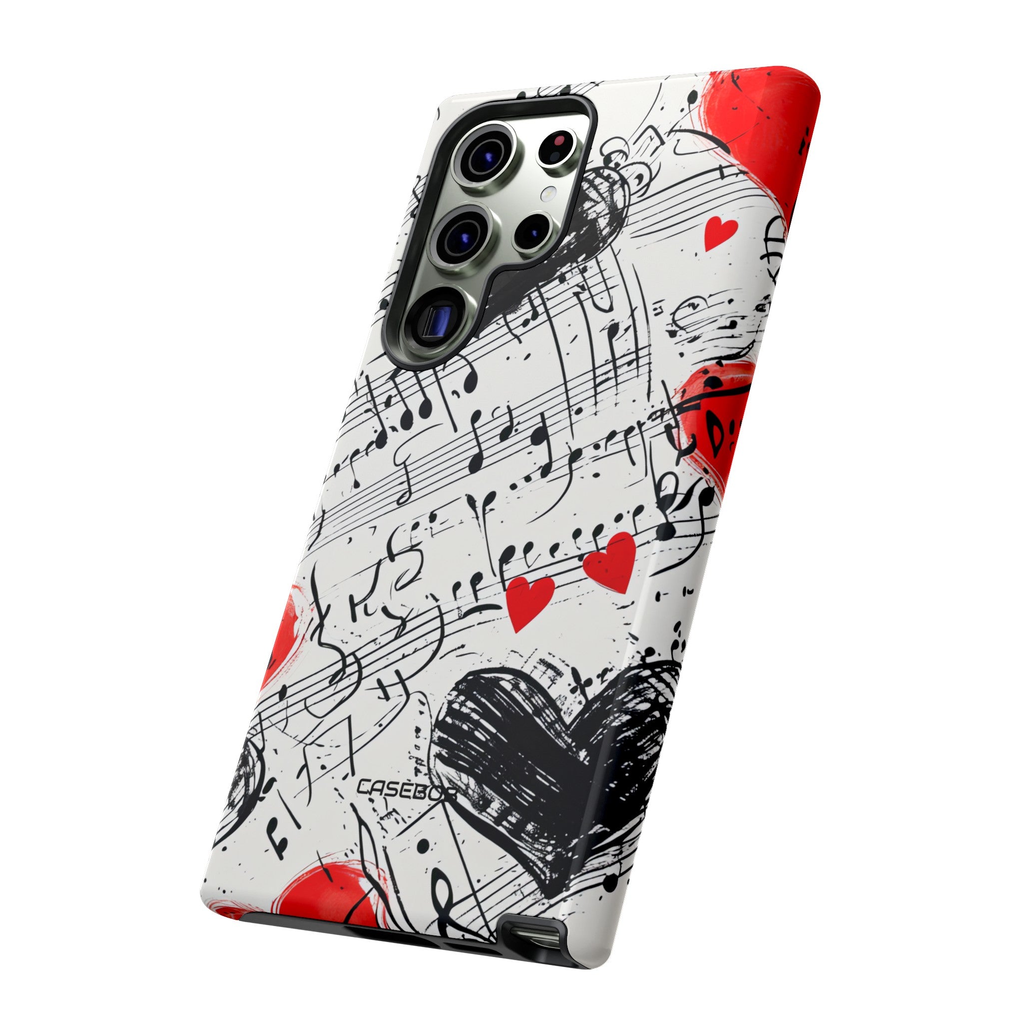 Melodic Love Notes - Protective Pixel Case - Protective Phone Case