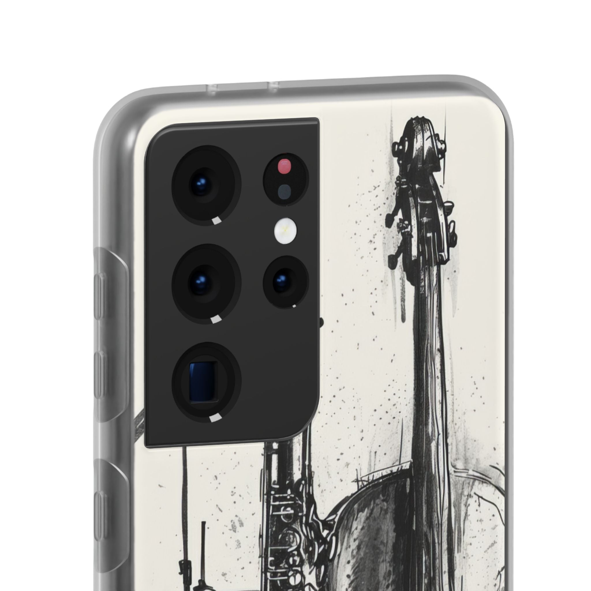 Jazz Ink Expressions | Flexible Phone Case for Samsung Galaxy