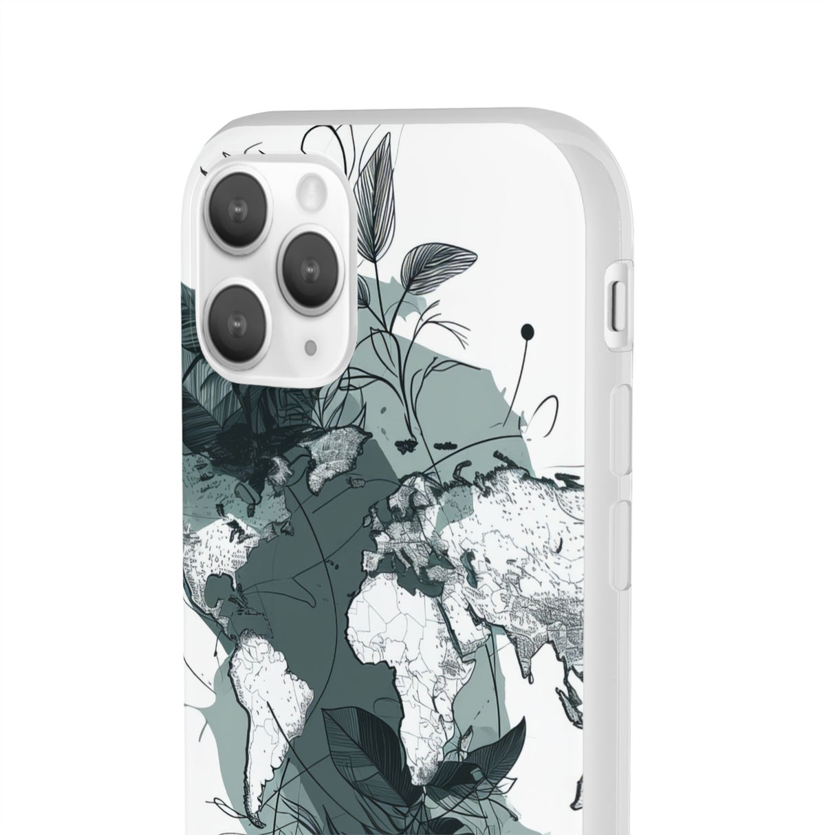 Botanical Cartography | Flexible Phone Case for iPhone