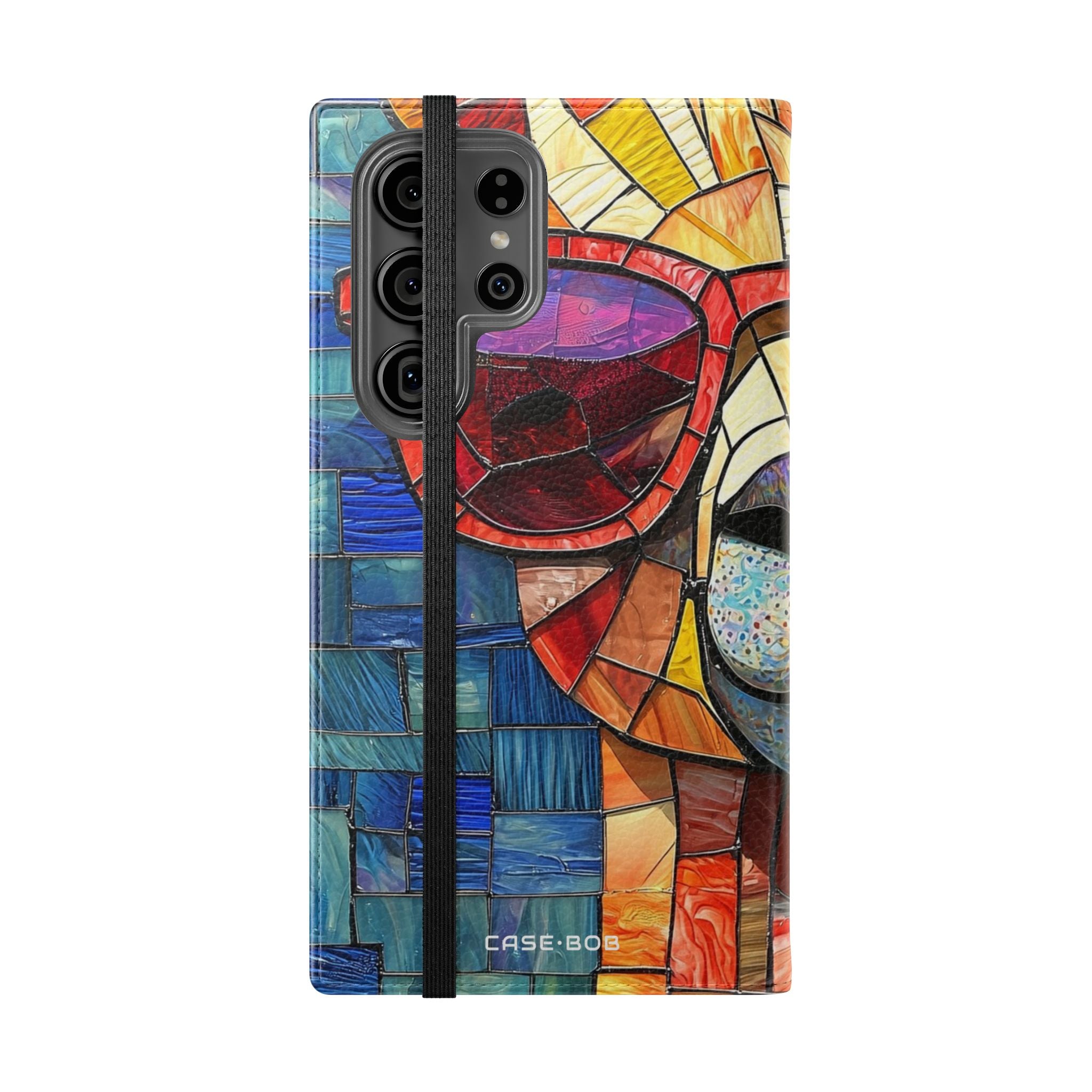 Sunglass Llama Mosaic - Samsung S23 Ultra Case - Wallet