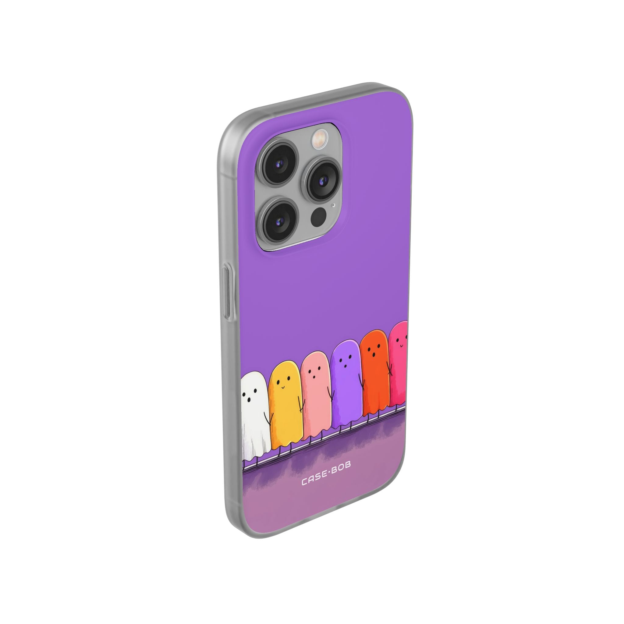 Colorful Ghosts iPhone 14 Pro Case - Soft