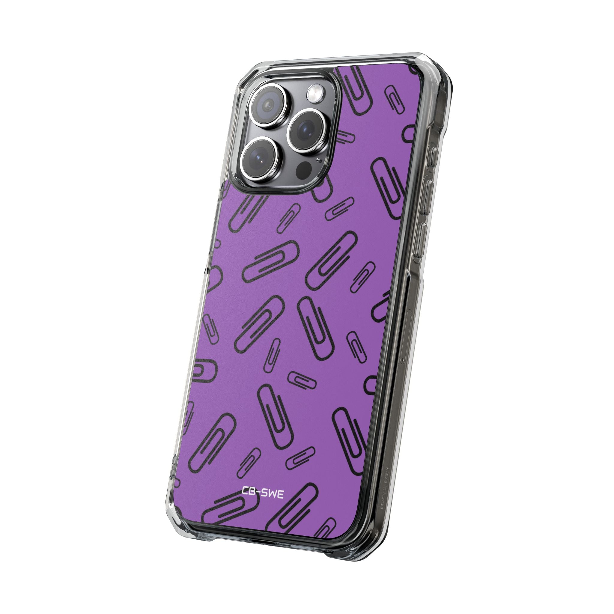 Paperclips Dance Playfully iPhone Case - Impact