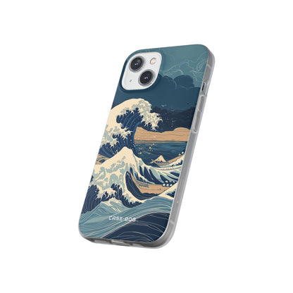 Cresting Blue Wave iPhone 14 Case - Soft