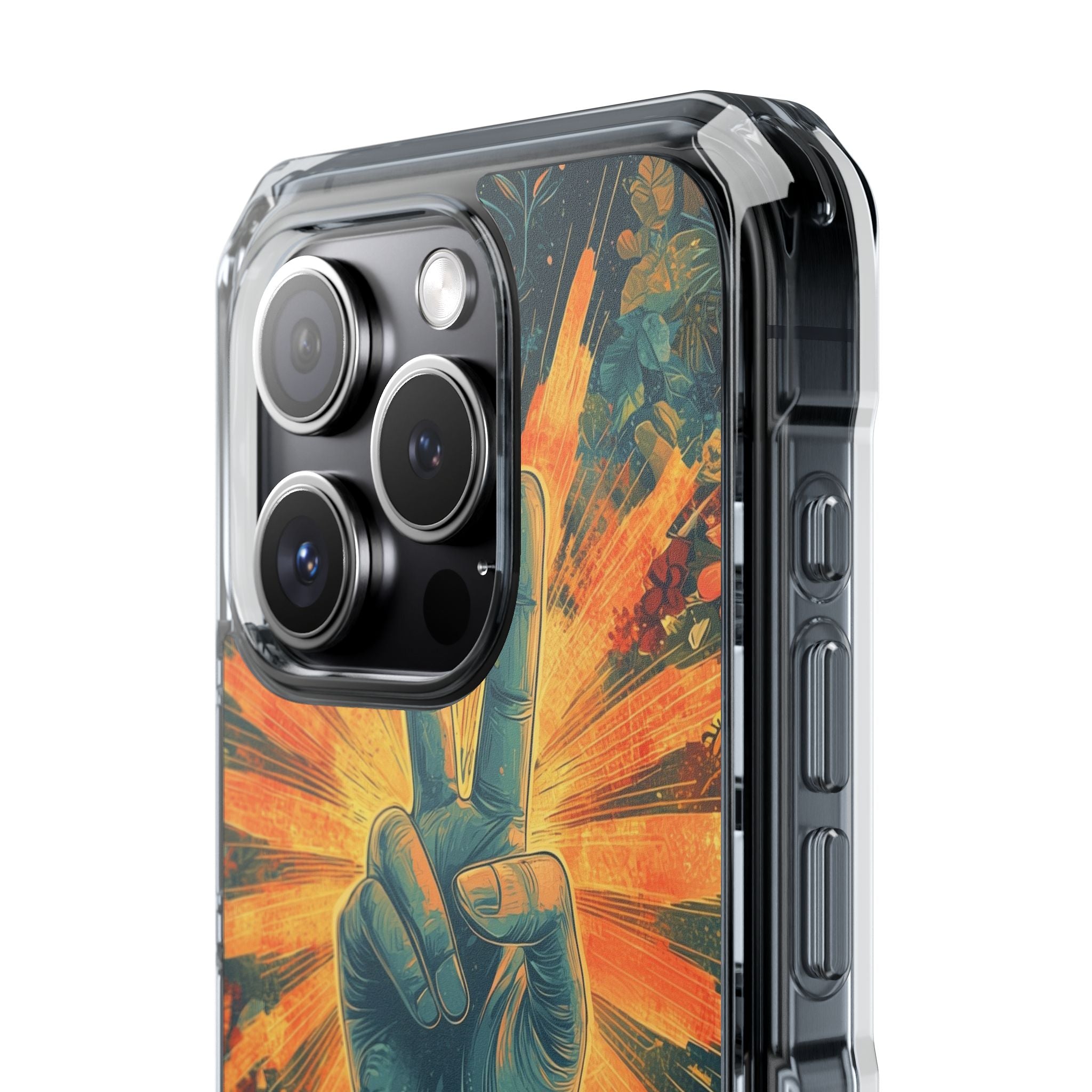 Flowers Embrace Peace iPhone Case - Impact