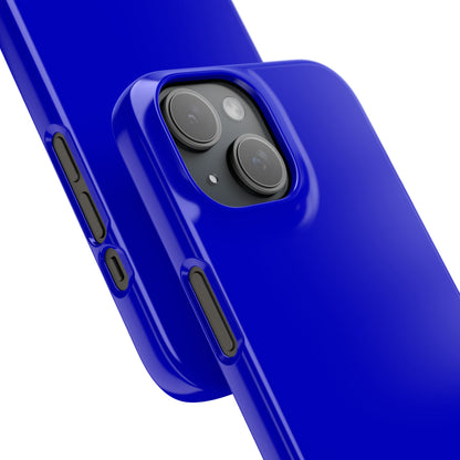 Mittelblaues iPhone 15 - Schlanke Handyhülle