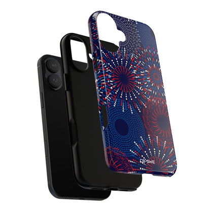 Fireworks Burst Bright - iPhone Case