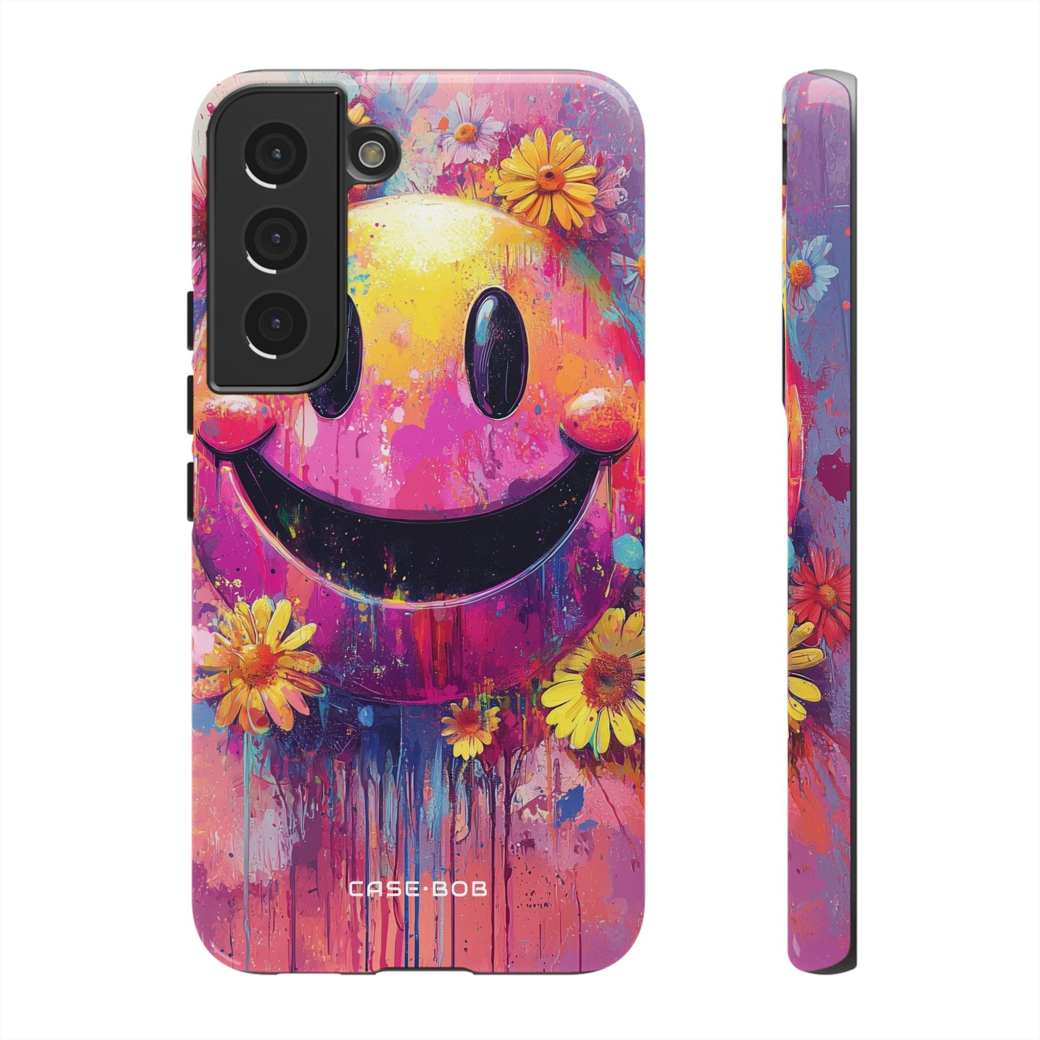 Smiley Bloom Samsung S22 Case - Tough