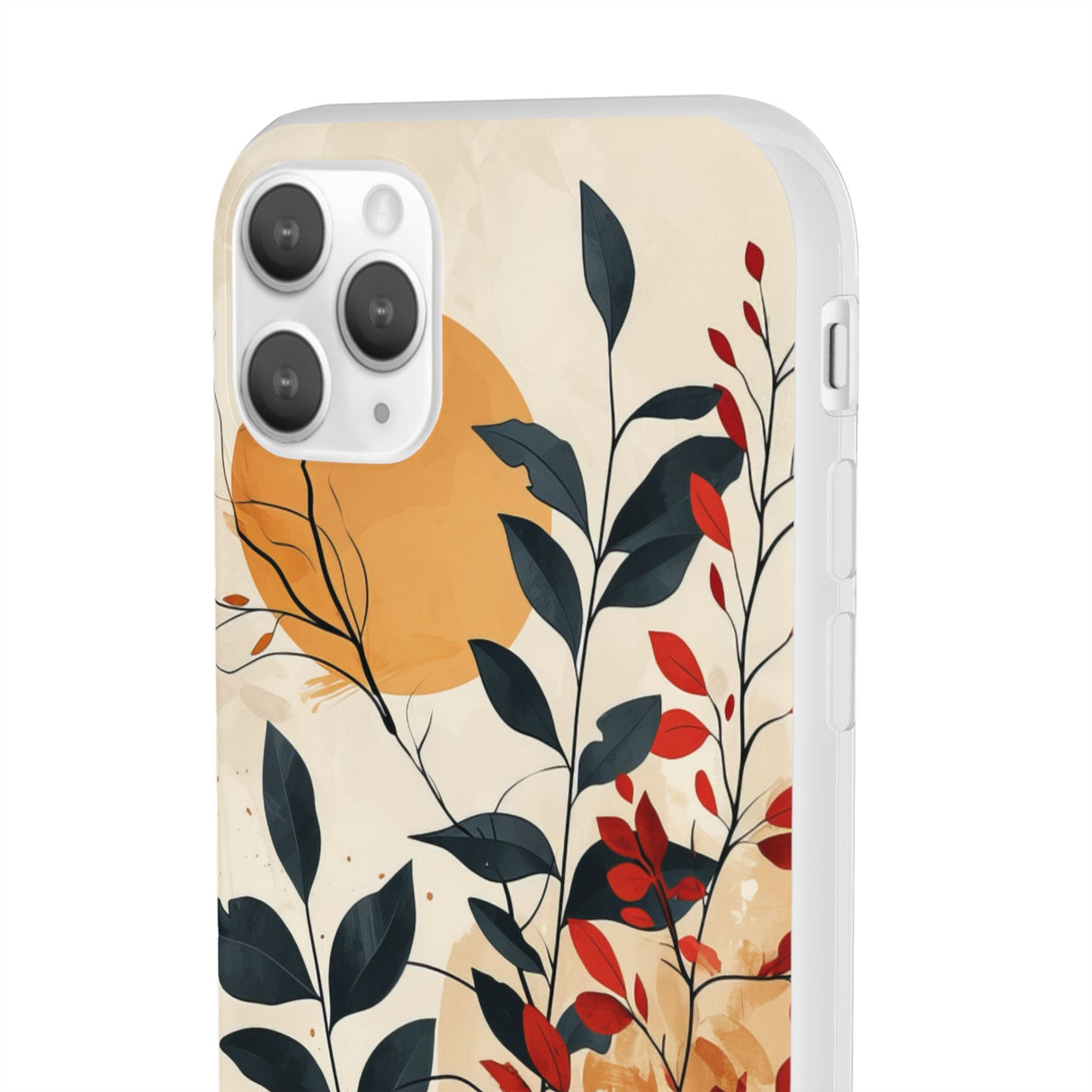 Botanical Serenity | Flexible Handyhülle für iPhone