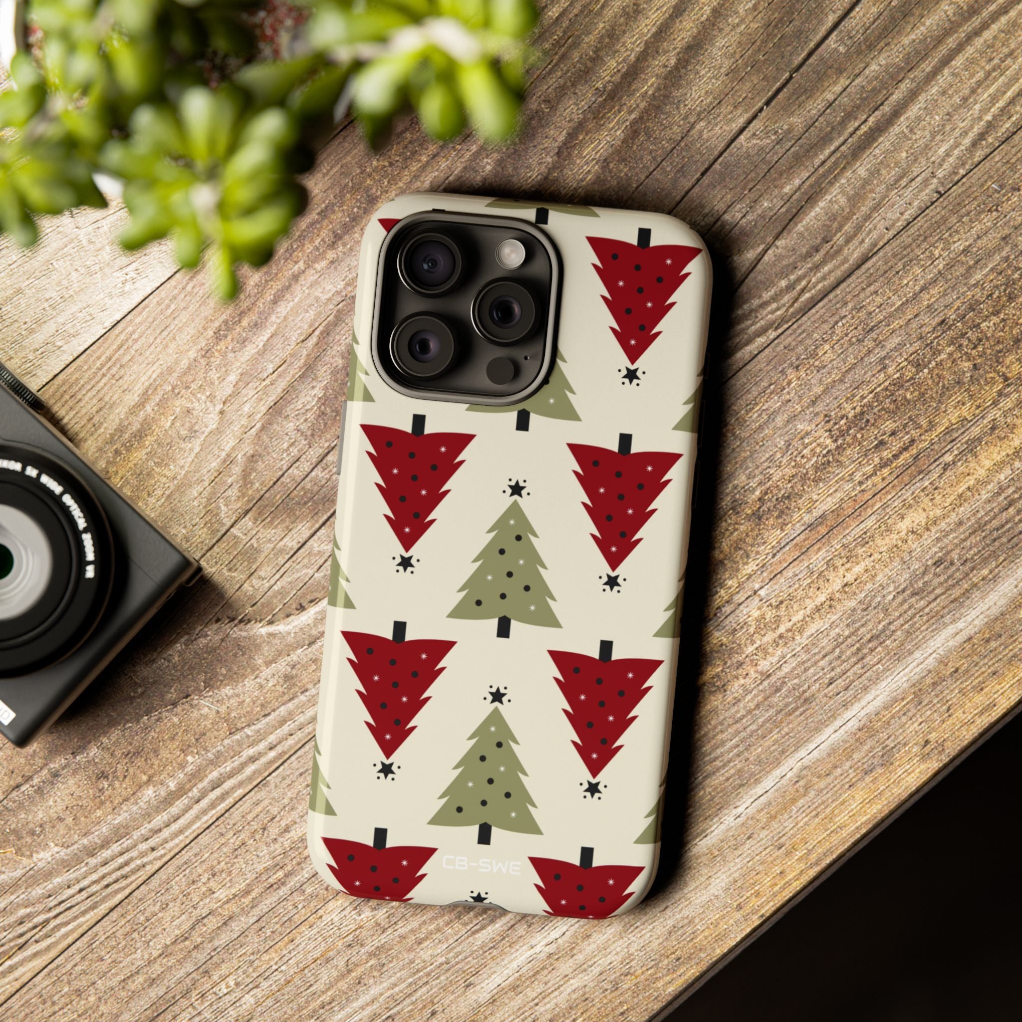 Christmas Trees Sparkle - iPhone Case