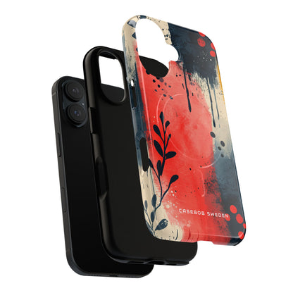 Vibrant Floral Energy iPhone 16 | Tough+ Phone Case